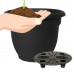 Bloem Ariana Self Watering Planter 16" Black   567606869